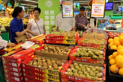 周至携手上海联华超市，开拓猕猴桃销售新蓝海